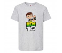 Футболка детская Ben 10- 0012 серая (BEN gry 0012) 104 см