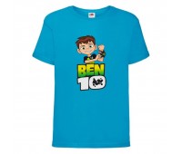 Футболка детская Ben 10- 0012 синяя (BEN blu 0012) 104 см