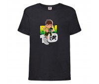 Футболка детская Ben 10- 005 черная (BEN blc 005) 104 см
