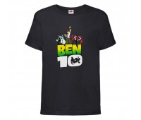 Футболка детская Ben 10- 006 черная (BEN blc 006) 104 см