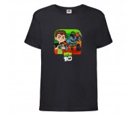 Футболка детская Ben 10- 009 черная (BEN blc 009) 104 см