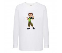 Лонгслив реглан Ben 10 001 белый (BEN wh 001) 104 см Лонгслив реглан Ben 10 001 белый (BEN wh 001) 104 см