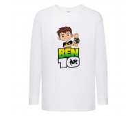 Лонгслив реглан Ben 10 0012 белый (BEN wh 0012) 104 см
