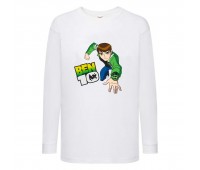 Лонгслив реглан Ben 10 0013 белый (BEN wh 0013) 104 см