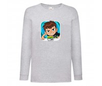 Лонгслив реглан Ben 10 004 серый (BEN gry 004) 104 см