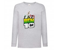 Лонгслив реглан Ben 10 006 серый (BEN gry 006) 104 см