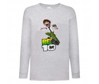 Лонгслив реглан Ben 10 007 серый (BEN gry 007) 104 см