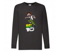 Лонгслив реглан Ben 10 007 черный (BEN blc 007) 104 см
