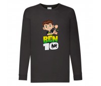 Лонгслив реглан Ben 10 0012 черный (BEN blc 0012) 104 см