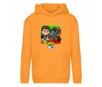 Худи детская  Ben 10 009 оранжевая (BTN orn 009) 116 см