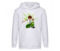 Худи детская  Ben 10 003 серая (BTN gry 003) 116 см