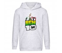 Худи детская  Ben 10 006 серая (BTN gry 006) 116 см