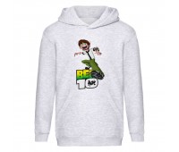 Худи детская  Ben 10 007 серая (BTN gry 007) 116 см
