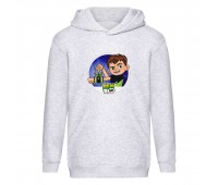 Худи детская  Ben 10 008 серая (BTN gry 008) 116 см
