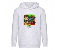 Худи детская  Ben 10 009 серая (BTN gry 009) 116 см