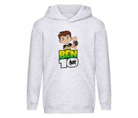 Худи детская  Ben 10 0012 серая (BTN gry 0012) 116 см
