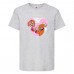 Футболка детская Я краснею Панда 008 серая (PND gry 008) 152 см