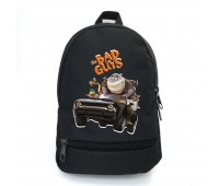 Рюкзак Плохие парни 001 подростковый Cappuccino Toys (BOY 001-black)  черный