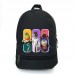 Рюкзак Плохие парни 002 подростковый Cappuccino Toys (BOY 002-black)  черный