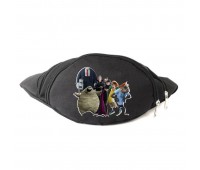 Сумка Бананка Монстры на каникулах 008 на пояс Cappuccino (MRE 008-black) черный
