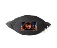 Сумка Бананка Монстры на каникулах 009 на пояс Cappuccino (MRE 009-black) черный