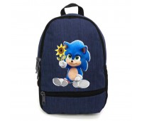 Рюкзак Соник 006 подростковый Cappuccino Toys (SNC 006-blue)  синий