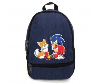 Рюкзак Соник 0010 подростковый Cappuccino Toys (SNC 0010-blue)  синий