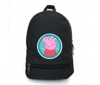 Рюкзак Свинка Пеппа 003 подростковый Cappuccino Toys (PIG 003-black)  черный