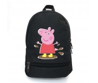 Рюкзак Свинка Пеппа 004 подростковый Cappuccino Toys (PIG 004-black)  черный