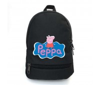 Рюкзак Свинка Пеппа 005 подростковый Cappuccino Toys (PIG 005-black)  черный