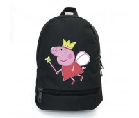 Рюкзак Свинка Пеппа 008 подростковый Cappuccino Toys (PIG 008-black)  черный