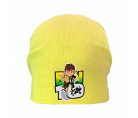 Шапка детская Ben 10 003 желтая (BEN - 003 yel) 54-56 см Шапка детская Ben 10 003 желтая (BEN - 003 yel) 54-56 см