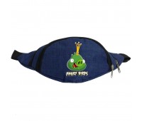 Сумка Бананка Angry Birds 001 на пояс Cappuccino (ANB 001-blue) синий