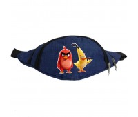 Сумка Бананка Angry Birds 003 на пояс Cappuccino (ANB 003-blue) синий