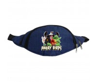 Сумка Бананка Angry Birds 009 на пояс Cappuccino (ANB 009-blue) синий