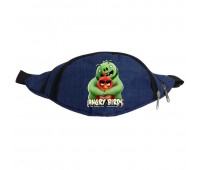 Сумка Бананка Angry Birds 0018 на пояс Cappuccino (ANB 0018-blue) синий