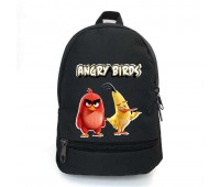 Рюкзак Angry Birds 003 подростковый Cappuccino Toys (ANG 003-black) черный