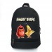 Рюкзак Angry Birds 003 подростковый Cappuccino Toys (ANG 003-black) черный