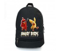 Рюкзак Angry Birds 004 подростковый Cappuccino Toys (ANG 004-black) черный