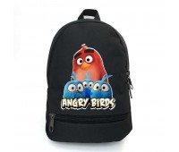 Рюкзак Angry Birds 0013 подростковый Cappuccino Toys (ANG 0013-black) черный