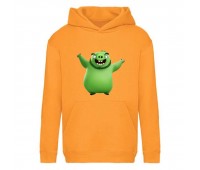 Худи детская Angry Birds 002 оранжевая (ABS orn 002) 116 см