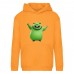 Худи детская Angry Birds 002 оранжевая (ABS orn 002) 128 см
