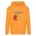 Худи детская Angry Birds 003 оранжевая (ABS orn 003) 116 см
