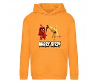 Худи детская Angry Birds 004 оранжевая (ABS orn 004) 116 см