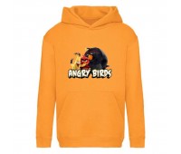Худи детская Angry Birds 006 оранжевая (ABS orn 006) 116 см