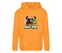 Худи детская Angry Birds 009 оранжевая (ABS orn 009) 116 см