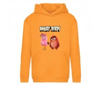 Худи детская Angry Birds 0014 оранжевая (ABS orn 0014) 116 см