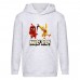 Худи детская Angry Birds 004 серая (ABS gry 004) 140 см