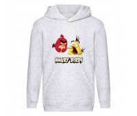 Худи детская Angry Birds 005 серая (ABS gry 005) 116 см