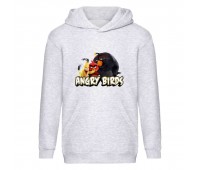 Худи детская Angry Birds 006 серая (ABS gry 006) 116 см